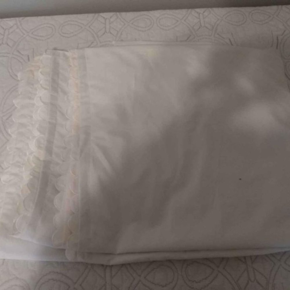 Pillowfort scalloped blackout curtains